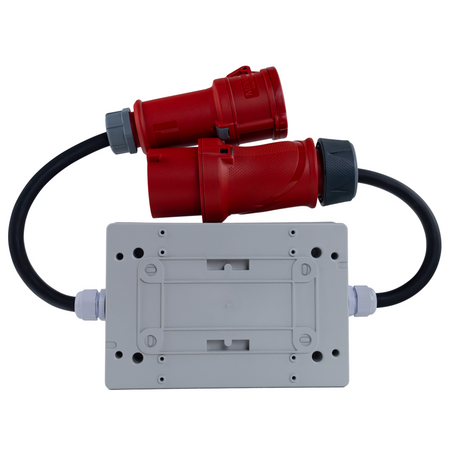 Sicherheitsübergangsadapter 1m 32A/5 auf 16A/5P C16A DV-2106-AZ-32/16A