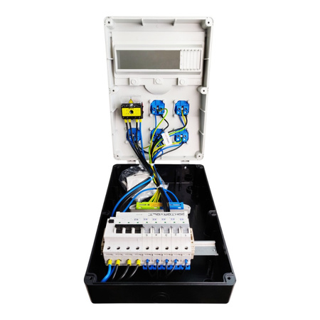 Stromverteiler DV-S/FI 5x230V Nockenschalter Baustromverteiler Doktorvolt® DV-1974-D