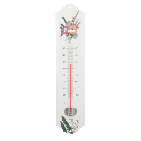 Metall Außen Thermometer 30cm Gartenthermometer Bradas WL-M33