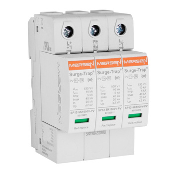 Blitzstromableiter MERSEN DC Typ T1 T2 3P 5kA Überspannungsschutz 0129
