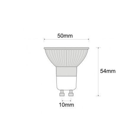 LED Leuchtmittel 1.2W ART GU10 100lm 2900K warmweiß L4001560A