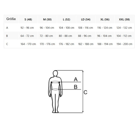 Latzhosen Arbeitshose Arbeitskleidung Berufsbekleidung TVARDY Gr. S-XXL T01020-S
