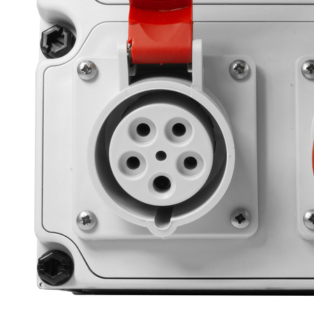 Baustromverteiler 1x32A 1x16A CEE 400V 2x16A 230V Wandverteiler LS-Schalter Schuko IP44 BALS BL89070