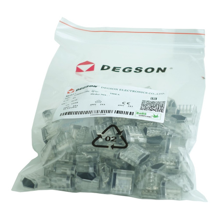 Dosenklemme 2x0.5-2.5 mm² Verbindungsklemme VDE DGN 1 Stück 100 Stück 100-DG228-3.5-02P