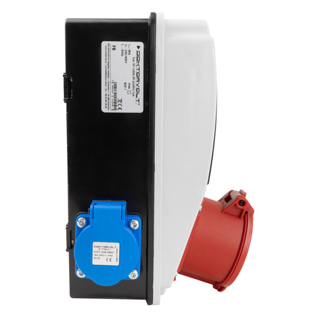 Wandverteiler XS 32A 2x230V IP44 Stromverteiler Komplett Verdrahtet Doktorvolt DV-5091-F