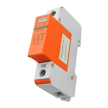 Überspannungsschutz 1P 20-50kA Klasse T1 T2 Blitzschutz Doktorvolt DV-5057