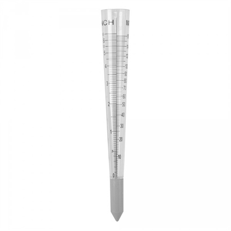 Niederschlagsmesser Regenmesser bis 160mm/m2 Garten WHITE LINE Bradas WL-M17