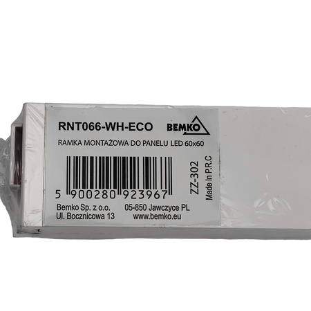 Montagerahmen für LED-Panel 60x60 C71-RNT066-WH-ECO