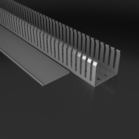 Verdrahtungskanal Kabelkanal mit Deckel Länge 1m Installationskanal verschiedene Größen Wahl 0609 0647 0586 0593 0722 E64