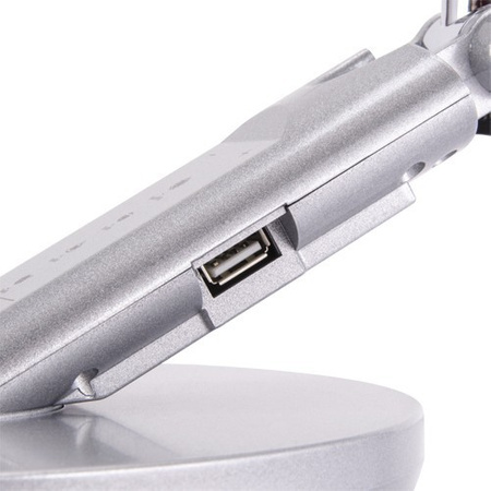 LED Schreibtischlampe RAMZES 7,5 W Silber 03892