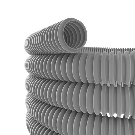 Spiralrohr GUS Isolierrohr 30m ⌀16mm ⌀20mm ⌀25mm ⌀32mm grau OLG0032