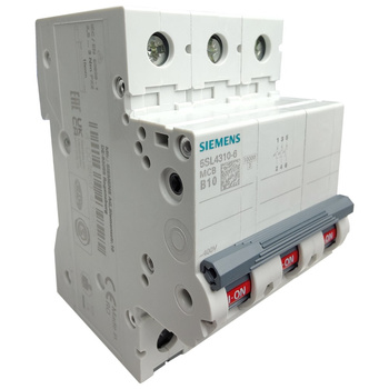 SIEMENS Leitungsschutzschalter B10A 3P 10kA MCB VDE Sicherungsautomat 5SL4310-6