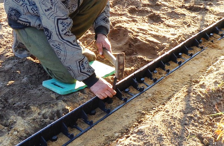 Erdnagel 25cm Erdanker Erdnägel Erdspieß RIM-BORD Bradas OBKT25/10