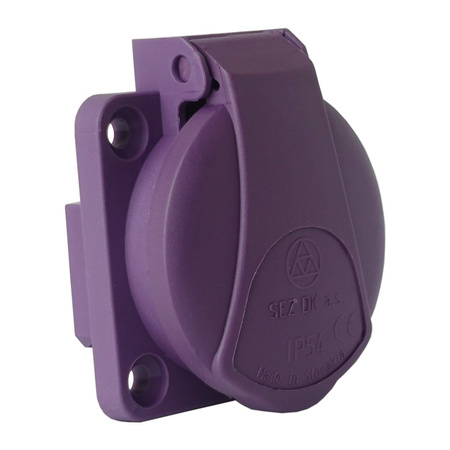 Einbausteckdose gerade 48V 10A 2P IP54 Steckdose VZ 48