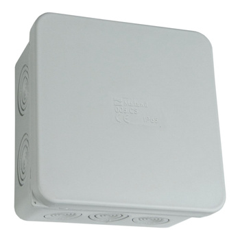 Abzweigkasten 94x94x40 10+2 IP65 Aufputz Abzweigdose Verbindungsdose M-L 005.CS