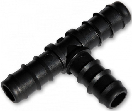 Zubehör für Tropfschlauch T-Stück 3x16mm Erweiterungsstück Bradas DSWA03-16L
