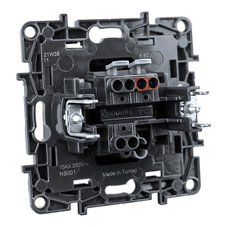 Ein- / Ausschalter 10 AX schwarz Niloe Step 863501