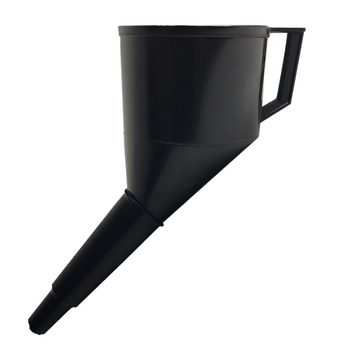 Trichter mit Sieb Bradas Antistatischer Einfülltrichter Fülltrichter Flaschaentrichter schwarz ES10BK