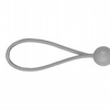 10 Stk. Spanngummi Set mit Kugel 10x15cm grau Bradas BCB-0515GY-B