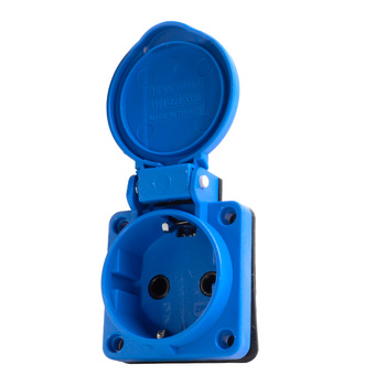 Einbausteckdose Schuko 230V Steckdose IP54 TpE 3101-310-0900