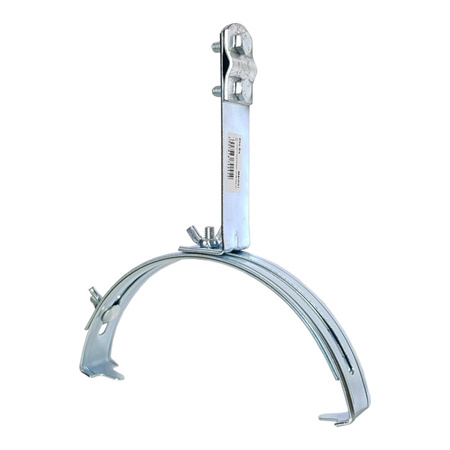 Universalfederhalterung G5 galvanisch verzinkter Stahl Erdung Blitzschutz Dachleitungshalter 59.1/S OC