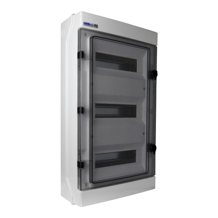 Feuchtraumverteiler Verteilerkasten 1000V RH 54/3 AP IP65 54Module Aufputz Sicherungskasten VDE E-P 36.154