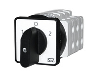 SEZ Nockenschalter 3P 40A 1-0-2 mit Griff S40 JD 2203 C6