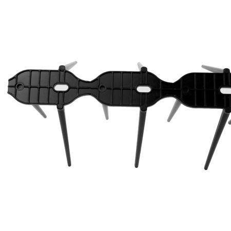 Vogelschreck Kunststoff Spikes Vogelabwehr schwarze Taubenabwehr Balkon DV-KOLCE-CZ