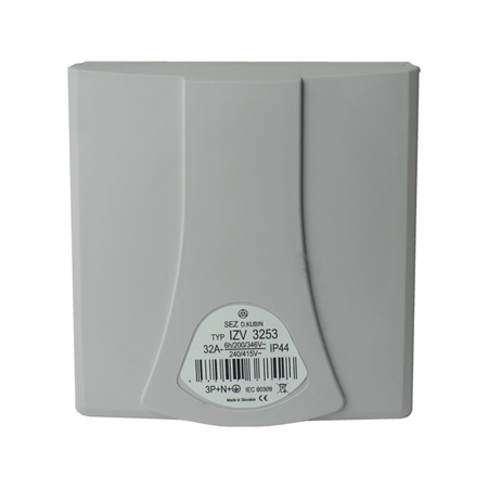 CEE Wandsteckdose mit Klappdeckel Unterputz 32A 5P 400V IP44 Steckdose IZV 3253