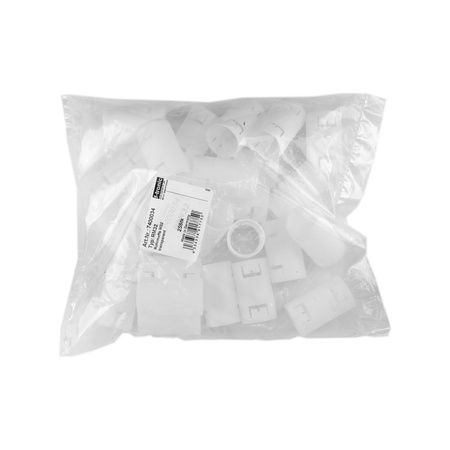 F-tronic Rohrmuffe zur Verbindung 25 Stück M32 Verbindungsmuffen transparent Muffe 740 RM32