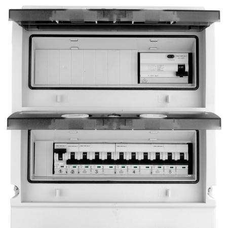 Stromverteiler eXT-S/FI 63A 32A 16A 2x230V franz/belg System Doktorvolt® DV-0854-F