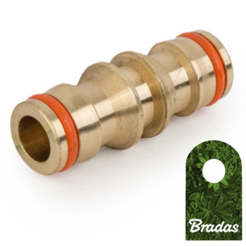 Messing Schlauchnippel Schlauchverbinder Stecknippel Schnellkupplung BRADAS BR-2200