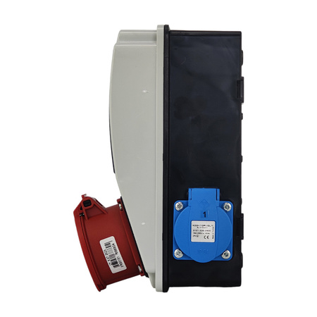 Wandverteiler XS-S 16A 2x230V IP44 Stromverteiler Komplett Verdrahtet Doktorvolt DV-2144-F