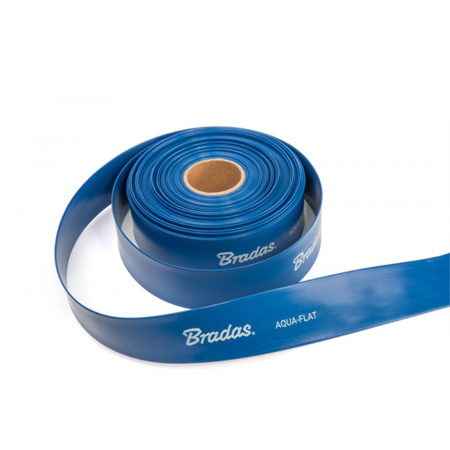 Flachschlauch mit Schlauchschelle Ø1" Ø1 1/2" Ø1 1/4" Ø2" 10 m WAQF1B100010