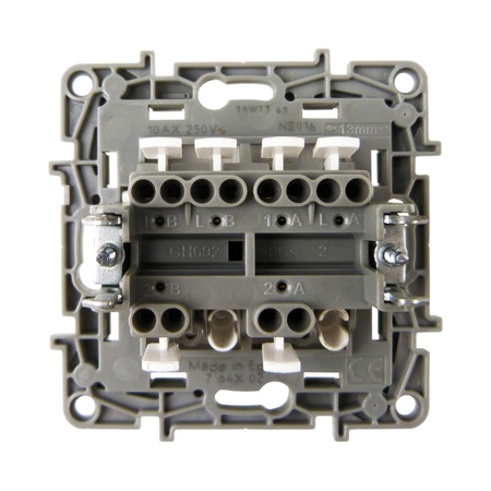 Doppel Treppenschalter Schalter 10A Niloe Legrand 764502