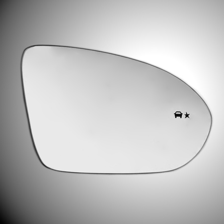 Außenspiegel Spiegelglas Rechts für OPEL INSIGNIA B 2017-2024 Beifahrerseite mit Totwinkelassistent 315788126040