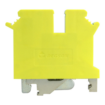 Schutzleiter-Reihenklemme 4mm2 3 Leiter Gelb-grün UL PC4-TW-PE-01P-1Y-00A