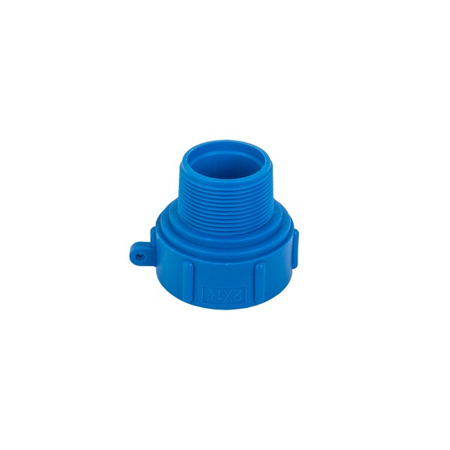 IBC Adapter S60x6 mit 1 1/2" AG Schraubkappe Deckel Tankdeckel Bradas IBCS60F-M112