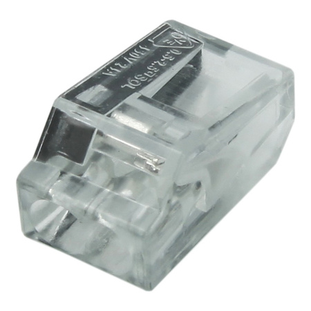 Dosenklemme 2x0.5-2.5 mm² Verbindungsklemme VDE DGN 1 Stück 100 Stück DG228-3.5-02P-1Y-00A