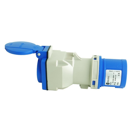 CEE Camping Adapter 16A auf 230V französisches System 3120-704-0900