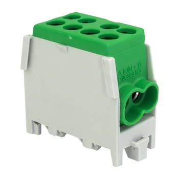 Hauptleitungsklemme Abzweigklemme HLAK 25-1/2 M2 grün Klemmblock Verteilerklemme 1P 1,5-25 mm2 1,5-16mm2 Pollmann 208 2080138