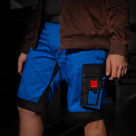 Arbeitsshorts 245 g/m2 Größe 62 für Elektriker Doktorvolt DV-2179-SK-B551-62