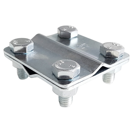 Kreuz-Erdungsverbinder Erdungs Kreuzklemme 4-Schraubig Blitzschutzgriff Erdungsklemme 1.1 OC