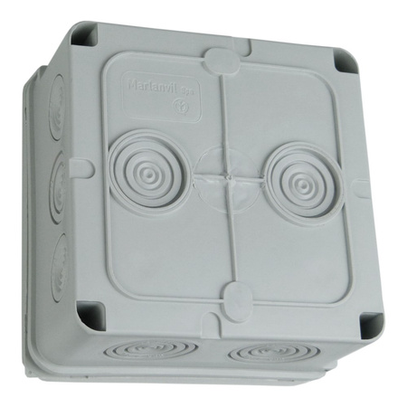 Abzweigkasten 94x94x40 10+2 IP65 Aufputz Abzweigdose Verbindungsdose M-L 005.CS