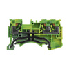 Schutzleiter-Reihenklemme 1.5mm2 3-Leiter gelb-grün Erdungsklemme DS1.5-TW-PE-01P-1C