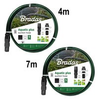 Saug- und Druckschlauch AQUATIC PLUS 4m 7m SATP2204/BK-SET