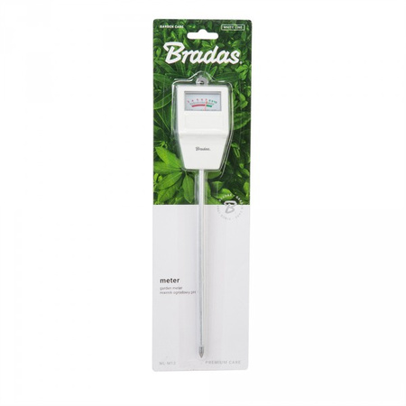 PH Bodentester Messgerät OVAL WHITE LINE Bradas WL-M13