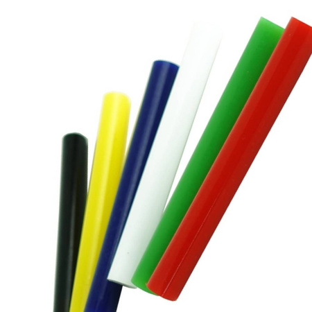 Heißklebesticks Klebepartonen bunt 11mm 12 Stück G20115