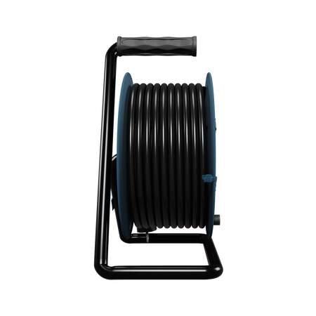 Kabeltrommel HAND PRO 50m 4x Steckdosen 230V IP44 H05RN-F 3x1,5 mm² W-96307