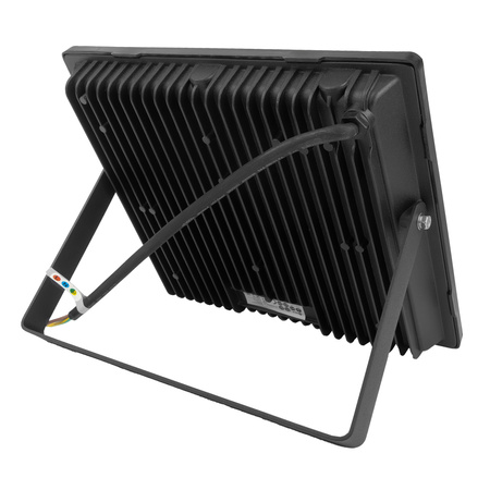 LED Außenstrahler mit Bewegungsmelder 100W GTV Flutlicht schwarz IP65 Außenwandstrahler 8000lm GT-GCX100W-40